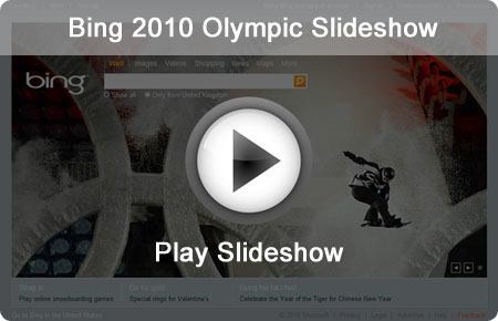 Bing 2010 Winter Olympics Slideshow