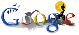 Google Halloween Logo 2005