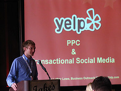 Yelp Luther Lowe @ SearchFest 2010 in Portland Oregon